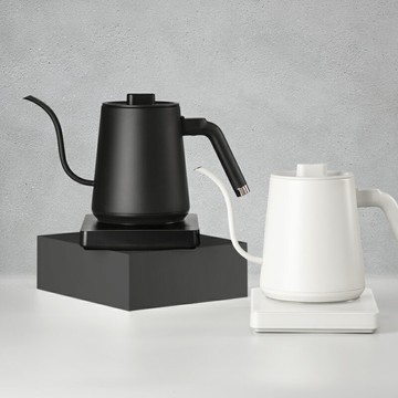Hero 無名控溫手沖壺600ml-黑/白--【良鎂咖啡精品館】