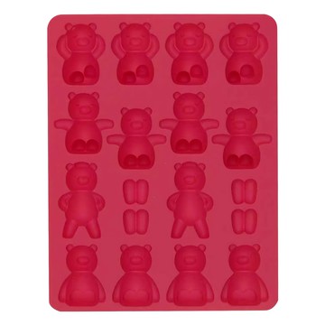 KAI 貝印 House 巧克力矽膠模  風呂熊  1個