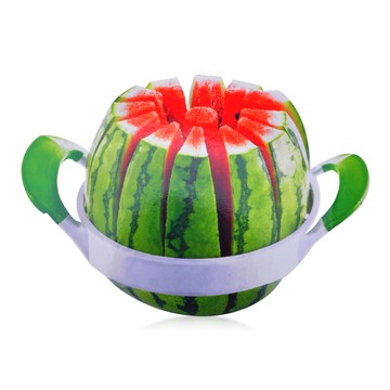 創意不銹鋼西瓜切瓜刀水果分割器切瓜器多功能廚房用品小工具廚具