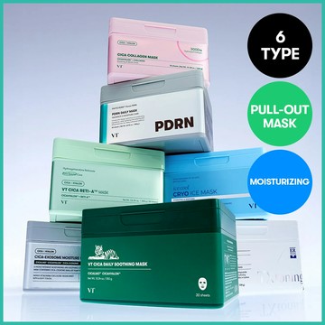 VT Cica Daily Soothing Mask Sheet 30 Sheets