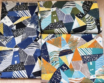 【幾何符號】厚棉布 花色布料挑選 客製包袋