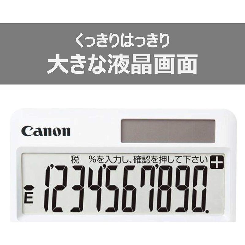 Canon 10桁 わかりやすい卓上タイプ HF-1000T ガイダンス表示