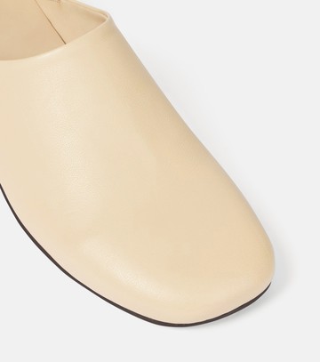 Lemaire Convertible leather slip-on shoes
