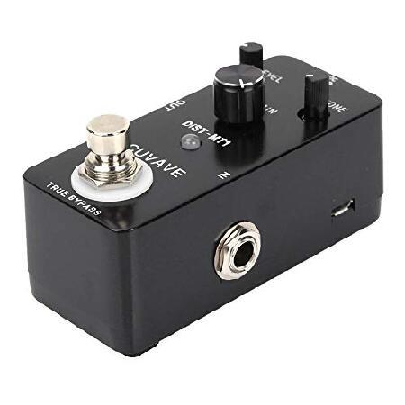 Full Metal Shell Distortion Effect Pedal for Electric Guitar,Mini Effect Guitar Pedal with True Bypass