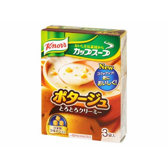 Knorr クノール カップスープ ポタージュ 3袋×10個 ZHT