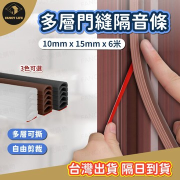 蝦皮隔日到貨【台灣現貨免運 多層門縫隔音條】可手撕 五層隔音條 門縫隔音條 門窗密封條 隔音條 側邊條 門縫條 防盜門