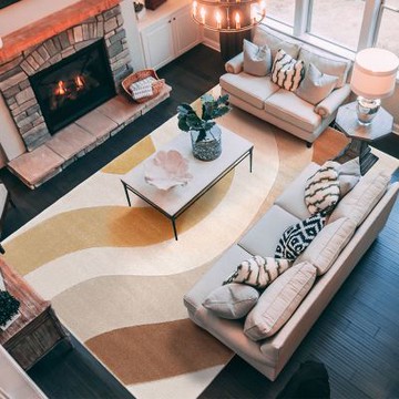 范登伯格 - LUNA簡約雕花地毯-流川 (200x290cm)