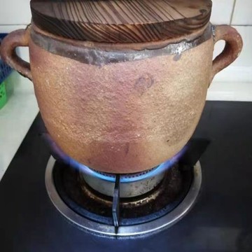 傳統煲湯藥燉肉煎鹵熬煮粥砂罐商家用明火燃氣粗沙陶罐老式土砂鍋