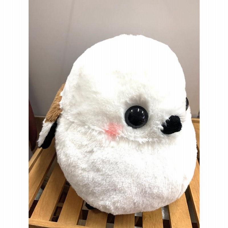 北海道限定 シマエナガぬいぐるみ シマエナガ 北海道限定販売 ぬいぐるみ 24センチ | LINEブランド
