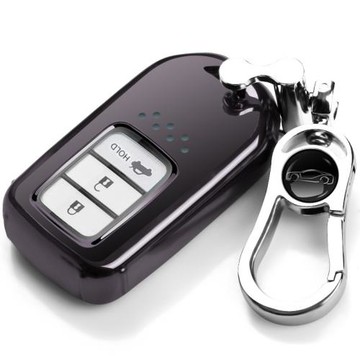 適用本田雅閣繽智XRV皓影凌派享域冠道思域CRV小車老款鑰匙包套扣