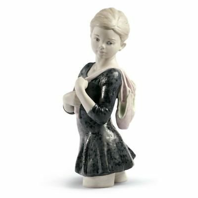 リヤドロ Lladro My Dance Class Ballet Figurine. Black