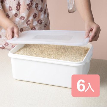 《真心良品》雷納急鮮耐冷保鮮盒12L－6入