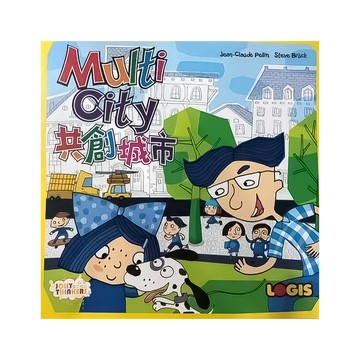 JOLLY THINKERS 空中棋園 共創城市 Multy City 繁體中文版 Set  1盒
