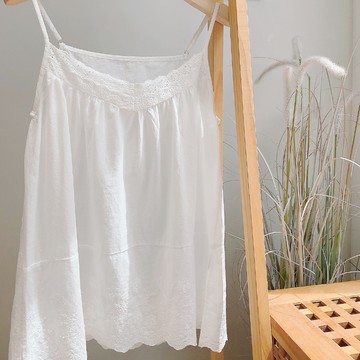 純棉細肩帶背心8117x