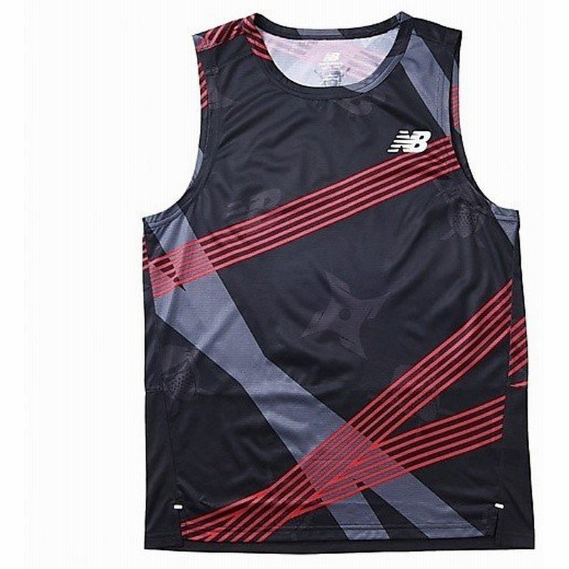 New Balance ニューバランス Nb Hanzo グラフィックノースリーブタンク Amt017bk ランニング ウェア 半袖tシャツ メンズ メンズ ブラック セール 通販 Lineポイント最大0 5 Get Lineショッピング