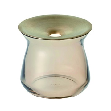 KINTO LUNA花瓶 170ml  咖啡色  80 x 70mm