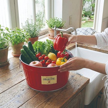 日本 OBAKETSU 手工製多功能迷你桶 7.5L  收納 花盆