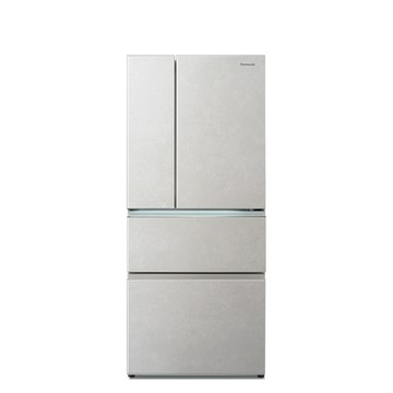 Panasonic國際牌  610公升岩板玻璃四門變頻冰箱雲岩白NR-D615XGS-W