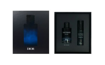 Christian Dior 迪奧 SAUVAGE 曠野之心澄澈男性香精精華兩件組~優惠價:750元｜岡山戀香水