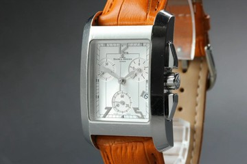 古董名士男款石英腕錶 Baume & Mercier 65341