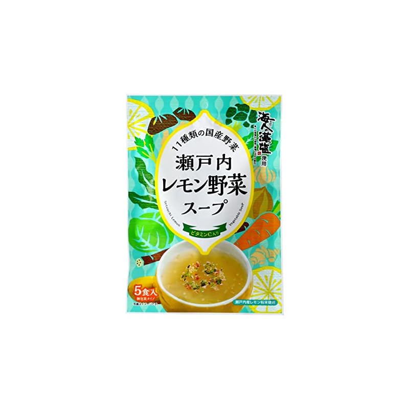 [日東食品工業] スープ 瀬戸内レモン野菜スープ 42.5g(5袋)