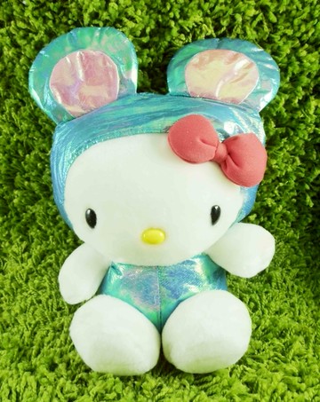 【震撼精品百貨】Hello Kitty 凱蒂貓~KITTY生肖絨毛娃娃-亮面老鼠