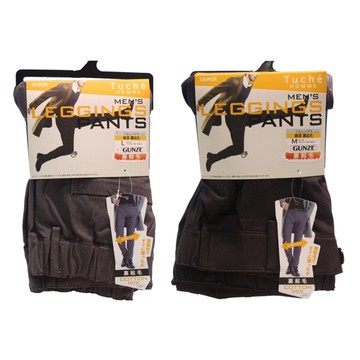 【Gunze 郡是】日本 TUCHE 裏起毛彈力男休閒褲(2色)