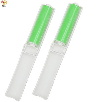 月陽超值2入7cm迷你型可重覆使用黏膠除塵除塵滾筒黏毛器(I-072)