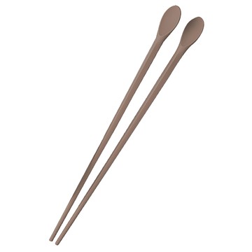 SiliPot 鉑金矽膠油炸筷  315 x 18 x 8mm  1雙  可可棕