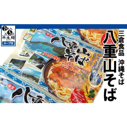 ふるさと納税 沖縄県 西原町 沖縄そば「八重山そば」10食入りセット（2食入り×5袋）