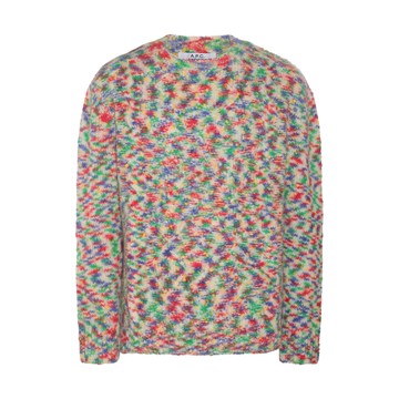 A.p.c. X Jw Anderson - Multicolour Wool And Mohair Jumper
