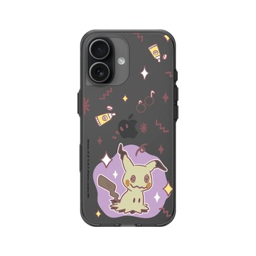 iPhone 17 Clear (相機按鈕) 酷墨灰 - 寶可夢 Pokemon - 暖色系列-謎擬Q