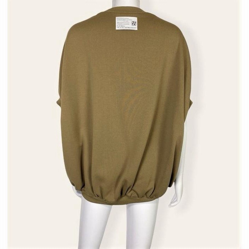 PASSIONE パシオーネ プルオーバー エアロニット 裏毛 ドルマン