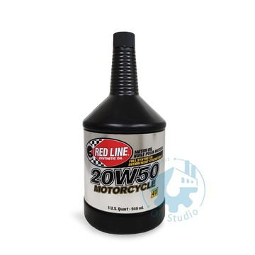 《油工坊》RED LINE  4T 20W50 黑瓶 JASO MA2  V-Twin 哈雷 酯類全合成