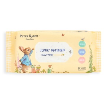 奇哥 比得兔純水柔濕巾70抽 濕巾