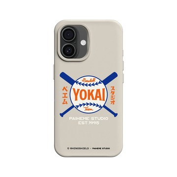 iPhone 16 SolidX 貝殼灰 - Paiheme Studio - Yokai Ball