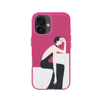 iPhone 16 Clear 粉漾桃 - Konatsu Tani 谷小夏 - 凝視的形狀