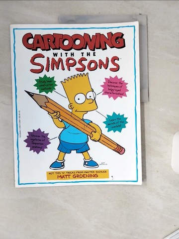 【書寶二手書T1／少年童書_T9L】Matt Groening's Cartooning with the Simpsons_Matt Groening