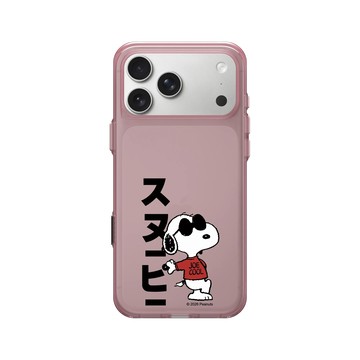 iPhone 17 Pro Max Clear (相機按鈕) 晶醺玫 - 史努比 Snoopy - Joe Cool