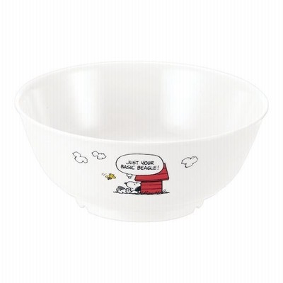 ROK6101 メラミンお子様食器 トライ スヌーピー どんぶり