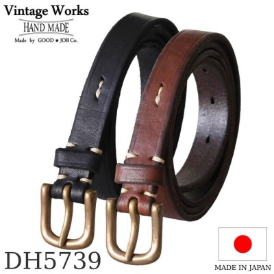 ヴィンテージワークス ベルト DH5739 Vintage Works Leather belt ...