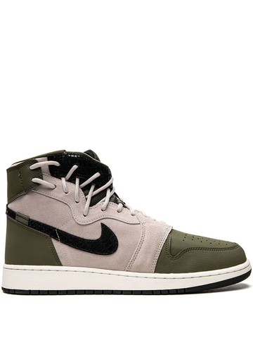 Jordan - Air Jordan 1 Rebel XX "Olive Canvas" sneakers - women - Leather/Rubber/Fabric - 11 - Green