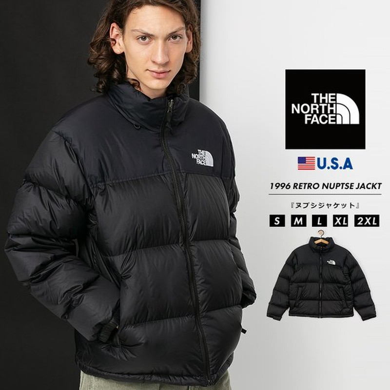 thenorthface ノースフェイス ヌプシ ダウンジャケット US規格 M