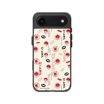 iPhone Air Clear (相機按鈕) 酷墨灰 - Batman 蝙蝠俠 - 復古Pattern