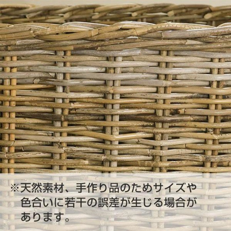 函館区 鐵藏 製 かなり古い 藤 ラタン 天然素材 手付き バスケット 戦前