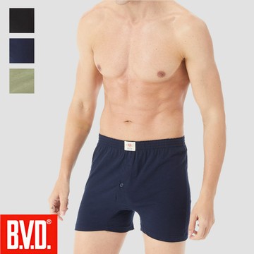 【BVD】竹節棉開襟平口褲-SB11221