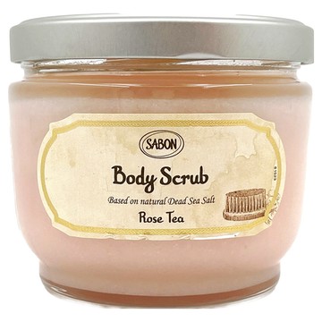 SABON 身體磨砂膏 玫瑰茶語  600g  1罐