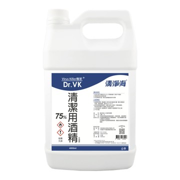 清淨海 75%潔用酒精4000g