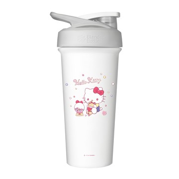 Blender Bottle Sanrio 三麗鷗 Strada Sleek 不鏽鋼 保溫保冰隨行杯  Hello Kitty 泡泡糖  740ml  1個