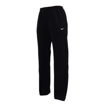NIKE 女寬鬆針織長褲- 慢跑 訓練 休閒 IM8107-001 黑白